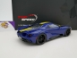 Preview: Top Speed TS0305 # Ford GT Baujahr 2020 " sunocoblau + gelbe Streifen " 1:18