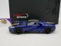 Preview: Top Speed TS0305 # Ford GT Baujahr 2020 " sunocoblau + gelbe Streifen " 1:18