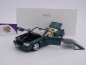 Mobile Preview: Norev 183753 # Mercedes-Benz 500 SL Cabriolet Baujahr 1999 " grün met. " 1:18