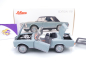 Preview: Schuco 00600 # Mercedes-Benz 280 SL Pagode Cabriolet mit Verdeck Baujahr 1968 " horizantblaumetallic " 1:18