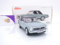 Preview: Schuco 00600 # Mercedes-Benz 280 SL Pagode Cabriolet mit Verdeck Baujahr 1968 " horizantblaumetallic " 1:18