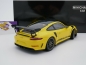 Preview: Minichamps 155068221 # Porsche 911 (991.2) GT3 RS Weissach Baujahr 2019 " speedgelb-carbon " 1:18