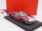 Preview: BBR P18211B # Ferrari 296 Assetto Fiorano Baujahr 2022 " rot-silber (Rosso Fiorano) " 1:18