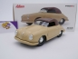 Preview: Schuco PRO.R18 00296 # Porsche 356 Gmünd Cabriolet (geschlossen) " beige " 1:18