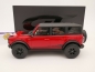 Preview: GT Spirit GT360 # Ford Bronco Wildtrak 4-Türer Baujahr 2021 " rot-schwarz " 1:18