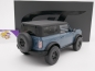 Preview: GT Spirit GT359 # Ford Bronco First Edition Baujahr 2021 " graublau - schwarz " 1:18
