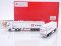 Preview: Herpa 319720 # Scania CR 20 Gardinenplanen-SZ + Anhänger " DB Schenker " 1:87