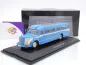 Preview: Schuco 02748 # Mercedes Benz O 6600 Reisebus in blau " Wanderfreunde " mit Fahrerfigur 1:43