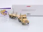Preview: Wiking 0518 43 # Magirus Uranus 3/2-achs Rungensattelzug Baujahr 1957-71 " Sandgelb " 1:87