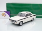 Preview: Cult CML063-4 # Ford Escort MKI Mexico Baujahr 1973 " weiß-schwarz " 1:18