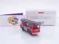 Preview: Wiking 0618 05 # MAN Metz DLK 23-12 Drehleiter Baujahr 1967 " Feuerwehr Karlsruhe " 1:87