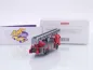 Preview: Wiking 0618 05 # MAN Metz DLK 23-12 Drehleiter Baujahr 1967 " Feuerwehr Karlsruhe " 1:87