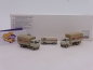 Preview: Schuco 26553 # Schönes 3-er Set: Deutsche Bahn Stückgut " 30 Jahre MHI " 1:87