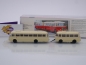 Preview: Brekina 58271 # JZS Jelcz 043 Bus mit PA-01 Anhänger Baujahr 1964 " elfenbein " 1:87