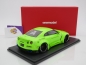 Preview: Onemodel 8 # Nissan GT-R R35 Duck Wing Baujahr 2008 " Liberty Walk Performance - Fluorescent Neon Green " 1:18 Nur 30 Stück !!