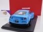 Preview: Onemodel 10 # Nissan GT-R R35 Duck Wing Baujahr 2008 " Liberty Walk Performance - Pearlescent Dark Blue " 1:18 Nur 30 Stück !!