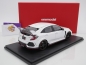 Preview: Onemodel 49 # Honda Civic Type R FK8 Baujahr 2017 " Pearl White " 1:18