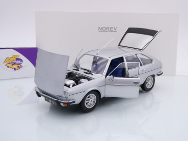 Preview: Norev 185272 # Renault 30 TX Limousine Baujahr 1979 " silbermetallic " 1:18