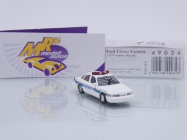 Preview: Busch 49034 # Ford Crown Victoria " NYC Deputy Sheriff 2081 " 1:87