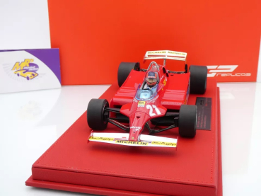 Preview: GP Replicas GPGV06 # Ferrari 126 CK F1 USA GP 1981 " Gilles Villeneuve " 1:18