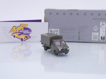 Preview: Herpa 700832 # Volkswagen VW T4 Pritsche " Heereslogistikzentrum Wels " 1:87