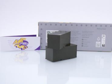 Preview: Herpa 747127 # 2er Set Container 20ft in bronzegrün " Bundeswehr " 1:87