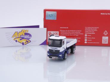 Herpa 318181 # Mercedes-Benz Arocs M 4x4 Dreiseitenkipper " Wasel Krane " 1:87
