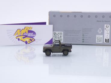 Preview: Herpa 700856 # Puch Mercedes G-Klasse dunkelolive-grün " Schweizer Armee " 1:87