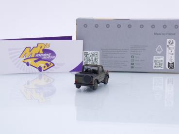 Preview: Herpa 700856 # Puch Mercedes G-Klasse dunkelolive-grün " Schweizer Armee " 1:87