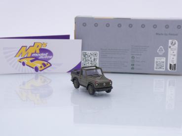 Preview: Herpa 700856 # Puch Mercedes G-Klasse dunkelolive-grün " Schweizer Armee " 1:87