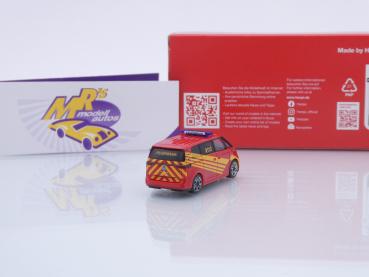 Preview: Herpa 097970 # Volkswagen VW ID Buzz ELW rot-gelb " Feuerwehr 112 " 1:87