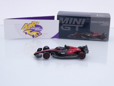 Preview: TSM Mini GT MGT00729-L # Alfa Romeo C43 F1 Australia GP 2023 " Valtteri Bottas " 1:64