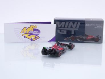 Preview: TSM Mini GT MGT00729-L # Alfa Romeo C43 F1 Australia GP 2023 " Valtteri Bottas " 1:64