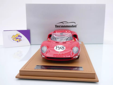 Preview: Tecnomodel TM18-273C # Ferrari 275 P2 #198 Targa Florio 1965 " L. Bandini " 1:18