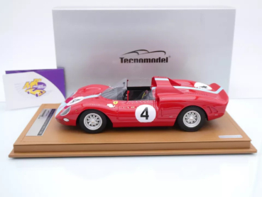 Preview: Tecnomodel TM18-273B # Ferrari 275 P2 1000km Nürburgring 1965 " Graham Hill " 1:18