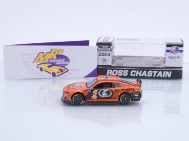 Preview: Lionel Racing CX12465KUBRZ # Chevrolet Camaro ZL1 NASCAR 2024 " Ross Chastain - Kubota Tractors " Chrom Startnummer " " 1:64
