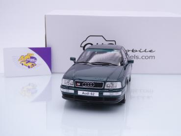 Preview: Ottomobile OT1101 # Audi S2 Limousine Baujahr 1993 " dunkelgrünmetallic " 1:18