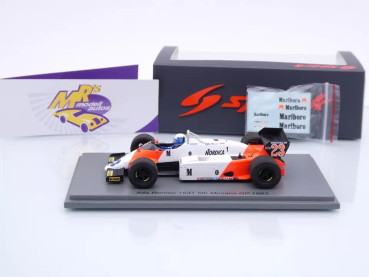 Preview: Spark S8803 # Alfa Romeo 183T F1 Nr.23 6th Monaco GP 1983 " Mauro Baldi " 1:43