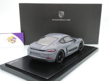 Preview: Spark WAP0214180RCAY # Porsche 718 Cayman Style Edition Baujahr 2024 " arktikgrau " 1:18