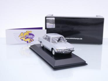 Preview: Minichamps 410029201 # BMW 2500 Limousine Baujahr 1968 in " silbermetallic " 1:43