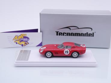 Preview: Tecnomodel TM43-47D # Ferrari F.275 GTB-C 500km Bridghampton 1965 " NART " 1:43
