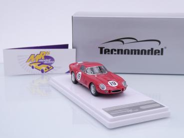 Preview: Tecnomodel TM43-47D # Ferrari F.275 GTB-C 500km Bridghampton 1965 " NART " 1:43