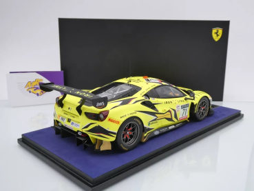Preview: Look Smart LS18RC018 # Ferrari 488 GT3 Nr.71 3rd 24h Spa 2022 " Iron Lynx " 1:18