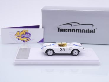 Preview: Tecnomodel TM43-61A # Porsche 550A RS #35 24h Le Mans 1957 " Hugus - De Beaufort " 1:43