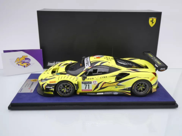Preview: Look Smart LS18RC018 # Ferrari 488 GT3 Nr.71 3rd 24h Spa 2022 " Iron Lynx " 1:18