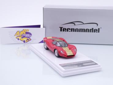 Preview: Tecnomodel TM43-31A # Ford P68 Press Version Baujahr 1968 " rot-goldmetallic " 1:43