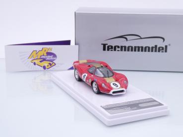 Preview: Tecnomodel TM43-31D # Ford P68 1000km Spa 1968 " Hubert Hahne - F. Gardner " 1:43