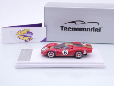 Preview: Tecnomodel TM43-31C # Ford P68 1000km Nürburgring 1968 " Rodriguez - Irwin " 1:43