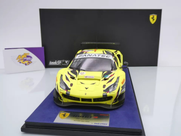 Preview: Look Smart LS18RC018 # Ferrari 488 GT3 Nr.71 3rd 24h Spa 2022 " Iron Lynx " 1:18