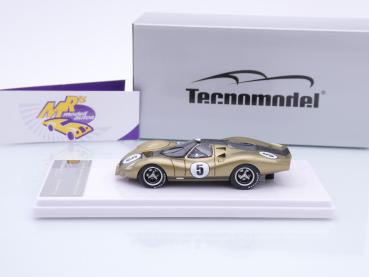 Preview: Tecnomodel TM43-31E # Ford P68 Press Version  1968 gold " Alan Mann " 1:43
